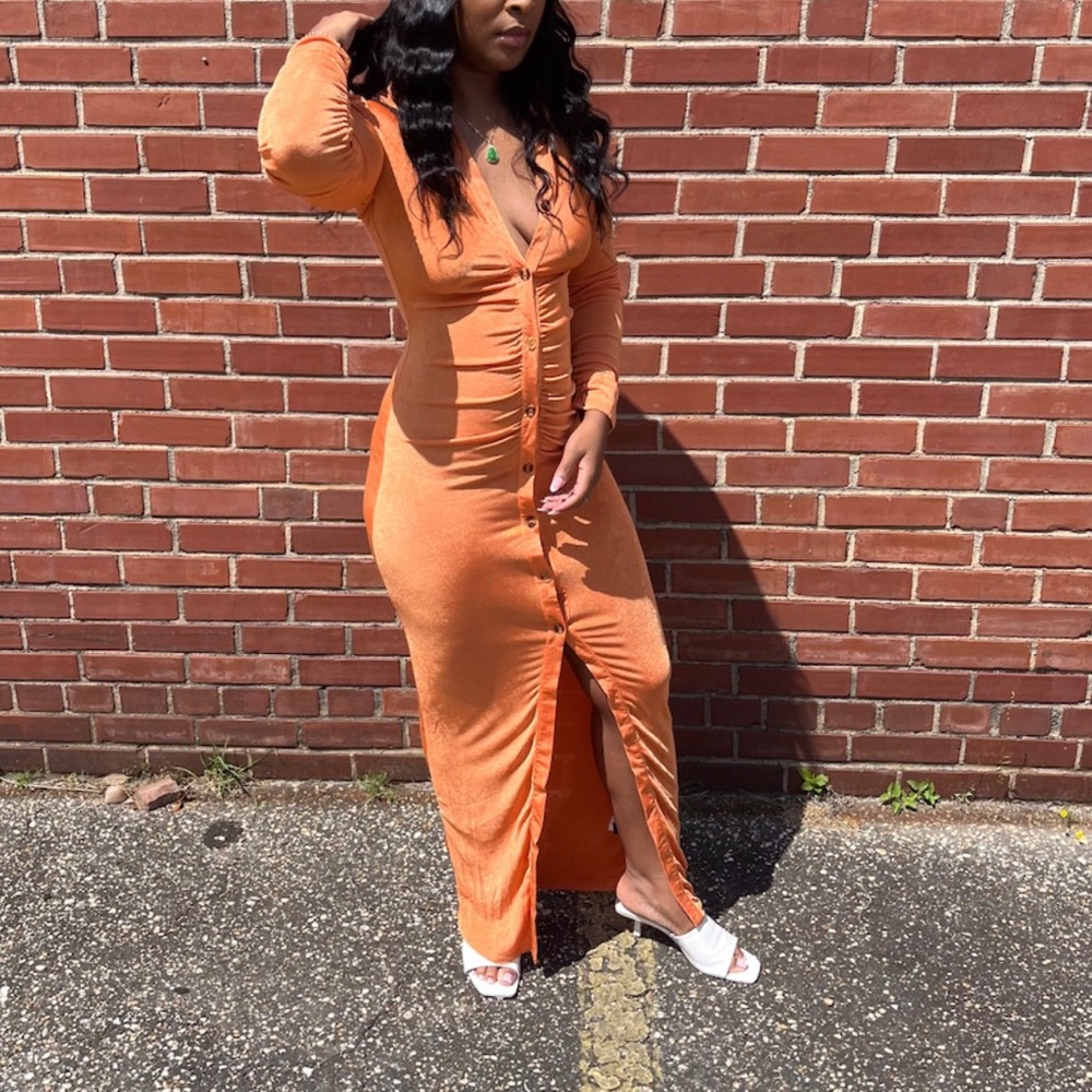 Orange Dress